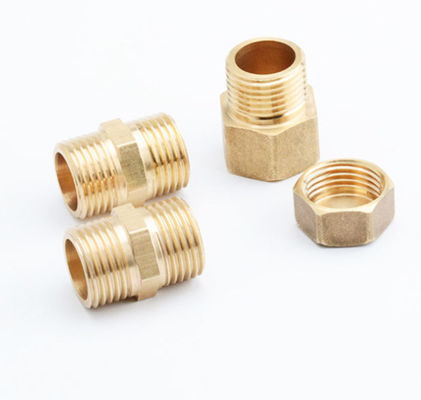 Guter Preis Messing Bronze Metall CNC-Drehschneiden Drehteile 3 Achsen 4 Achsen 5 Achsen Online