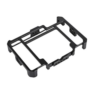 Guter Preis CNC-Bearbeitungsteile aus Schwarzem Präzisionsstahl für Rahmen / Autoteile Online