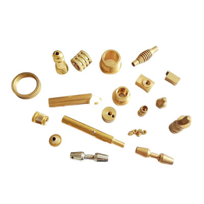 Guter Preis Hochleitfähigkeit Gold CNC-bearbeitete Präzisionskomponenten Polierte Oberfläche 0,01 mm Toleranz Online